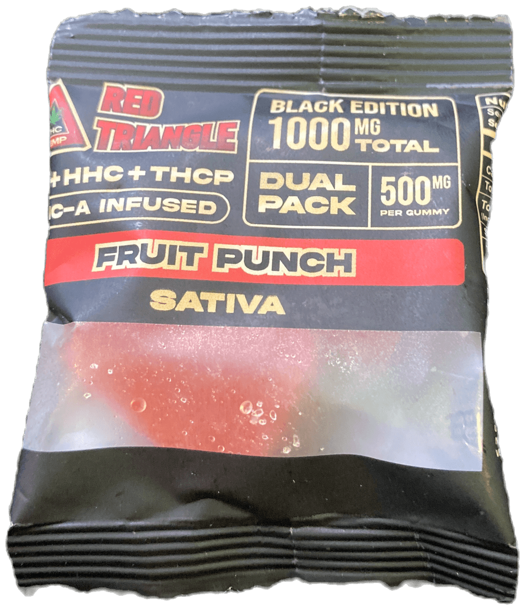 Red Triangle Black Edition Gummies 500mg