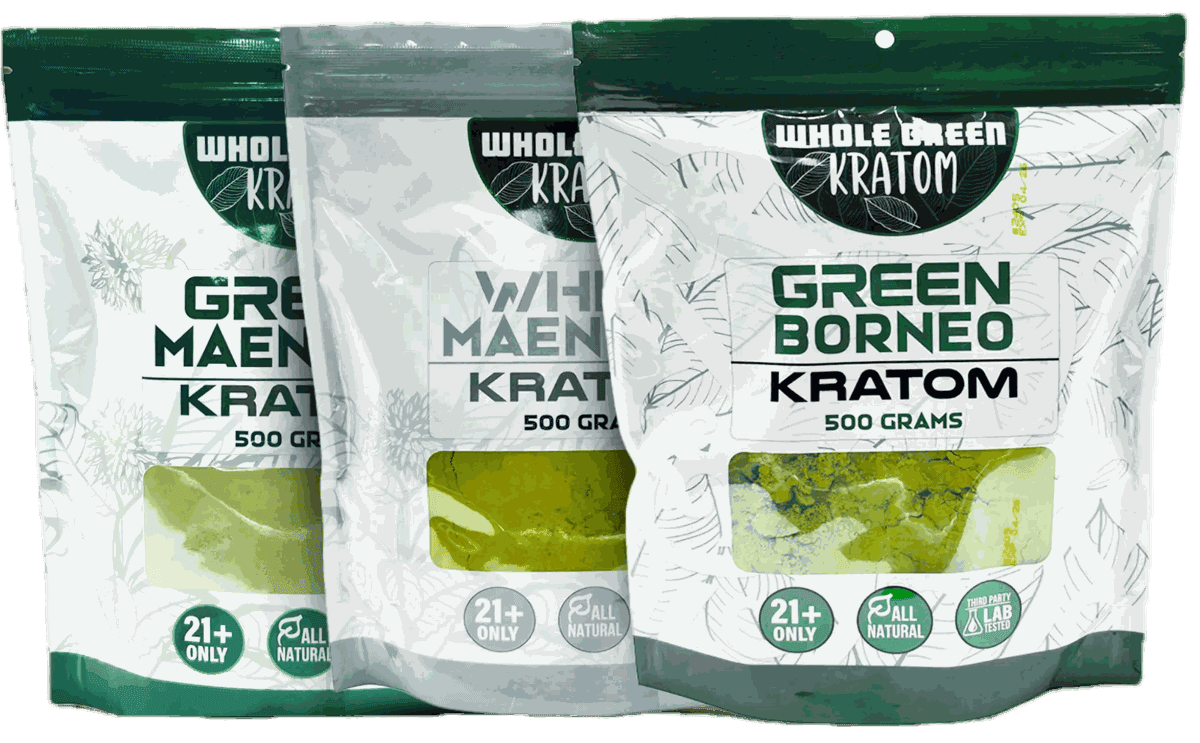 Whole Green Kratom